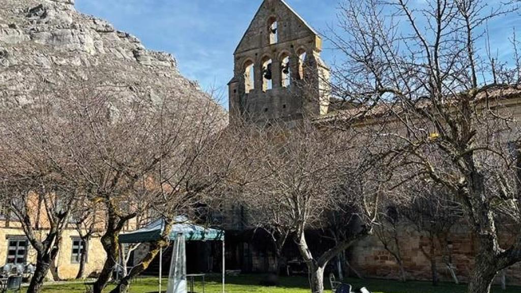 Monasterio de Santa María la Real, ubicado en Aguilar de Campoo.