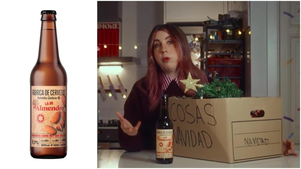 La alianza de Estrella Galicia y El Almendro regresa por Navidad.