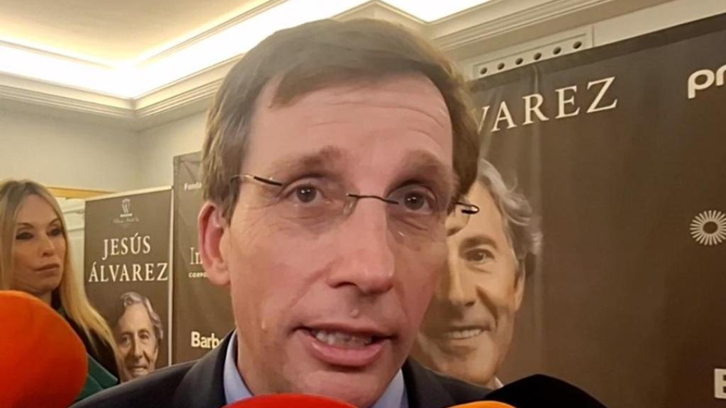 José Luis Martínez-Almeida en un evento este pasado lunes, 17 de noviembre, en Madrid.