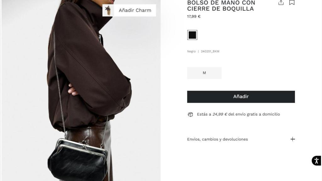 Bolso de mano. Ref. 240251_BKM