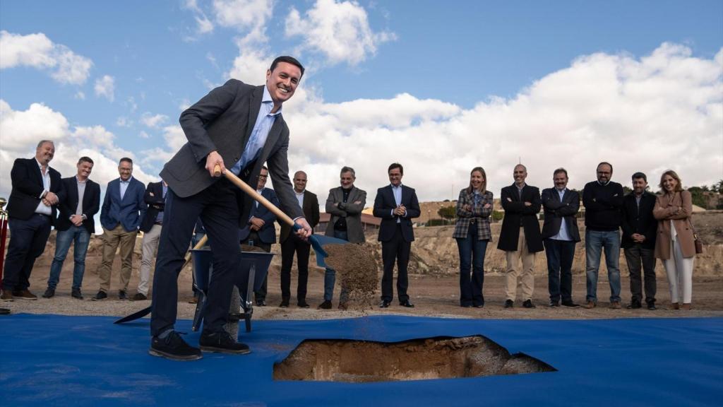 García, en un acto en Almería.
