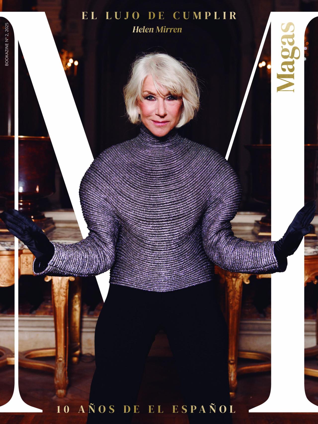 Portada del segundo 'Bookazine' de Magas con entrevista exclusiva a Helen Mirren.