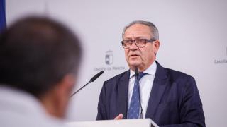 Juan Alfonso Ruiz Molina es el consejero de Hacienda de Castilla-La Mancha.