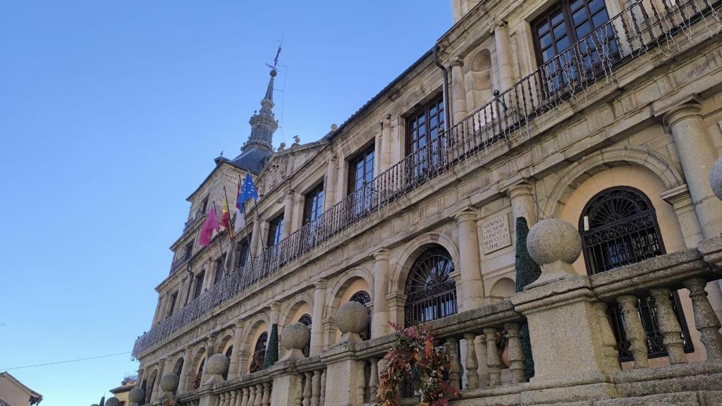 Fachada del Ayuntamiento de Toledo.