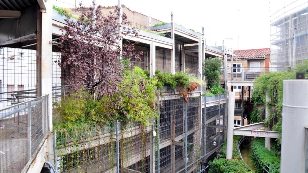Bosque vertical de Zaragoza.