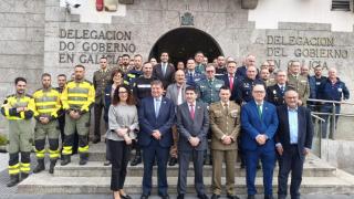 El Gobierno homenajea en Galicia a lo medios estatales que participaron en la lucha contra los incendios