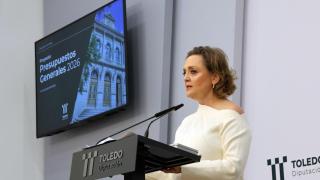 Soledad de Frutos, portavoz de la Diputación de Toledo y diputada de Presupuestos, Hacienda y Promoción Económica.
