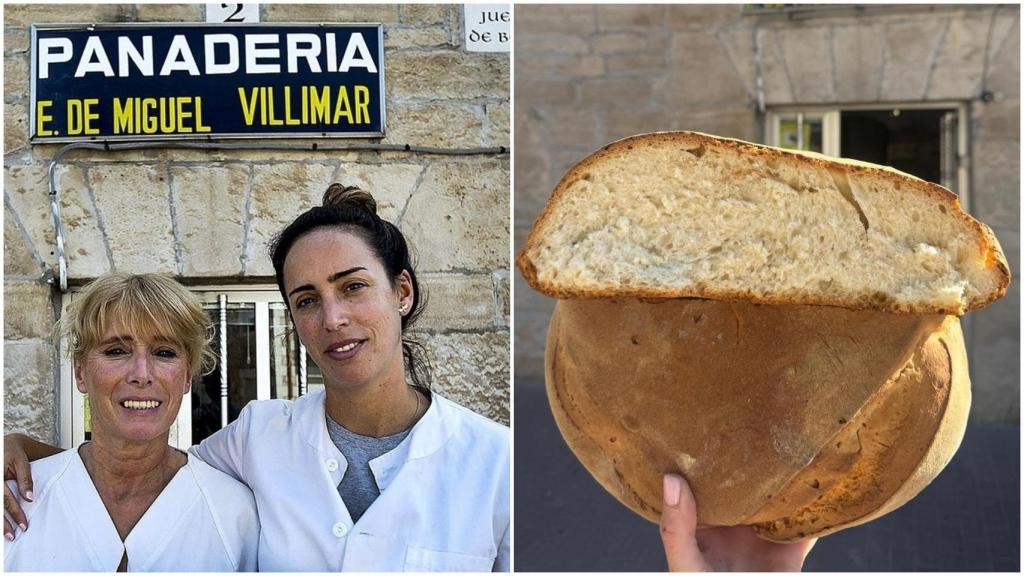 Marimar y Carla, dos burgalesas dueñas de la panadería Villímar.