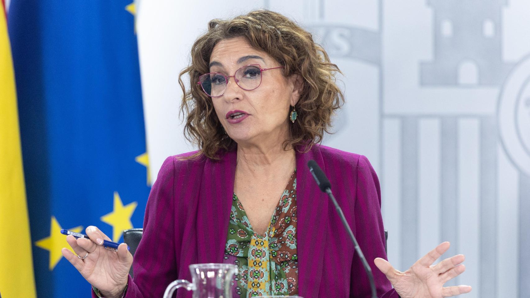 María Jesús Montero, vicepresidenta primera del Gobierno y ministra de Hacienda.