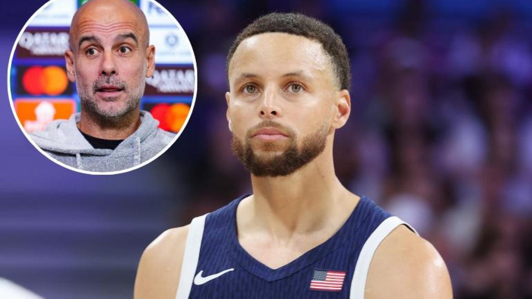 Stephen Curry revela su vínculo con Pep Guardiola