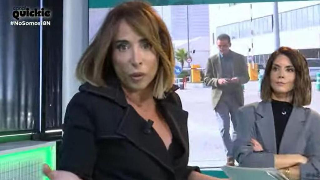 María Patiño, este martes, día 18, en 'No somos nadie'.