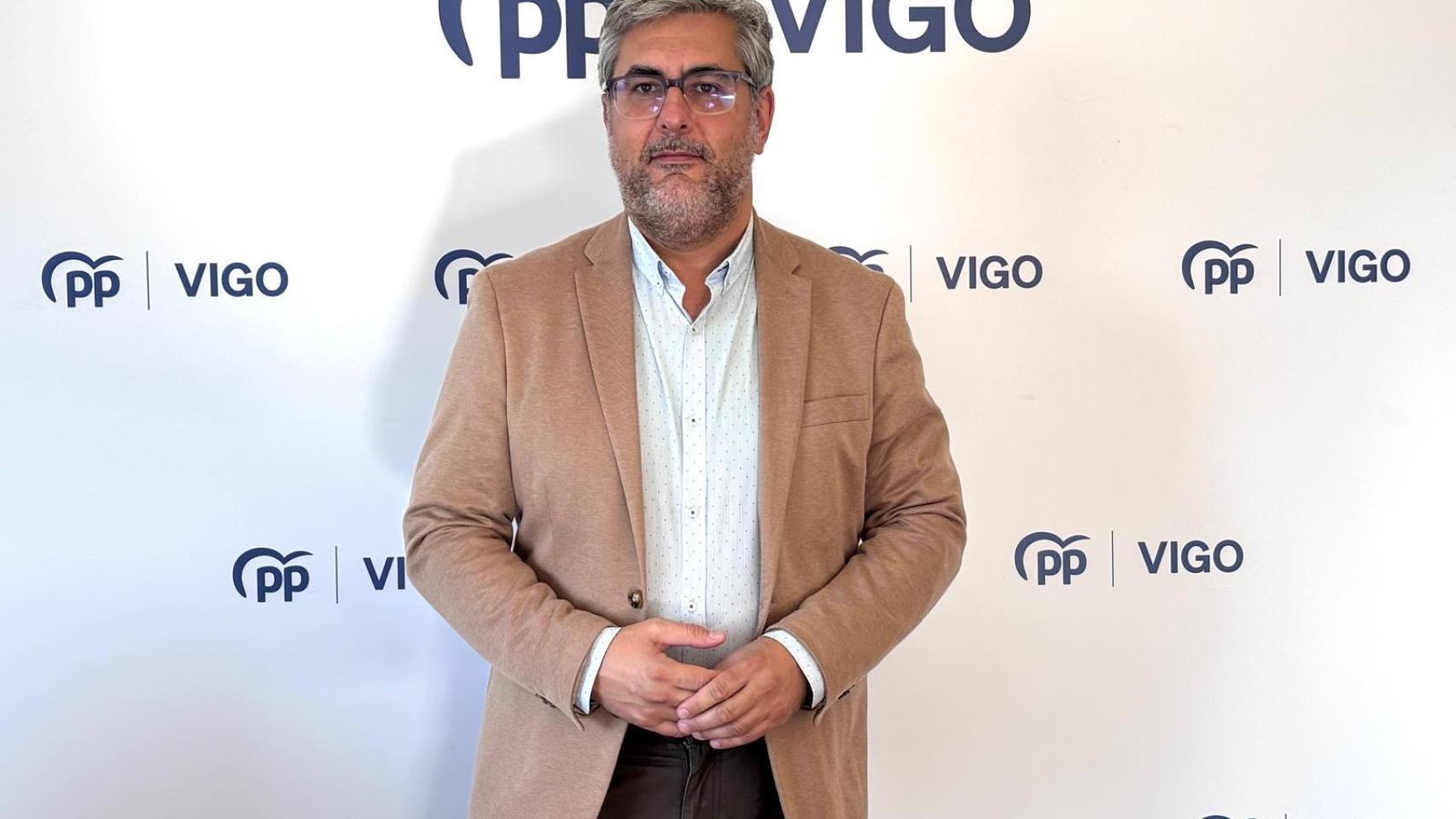 Miguel Martín, portavoz del PP de Vigo.