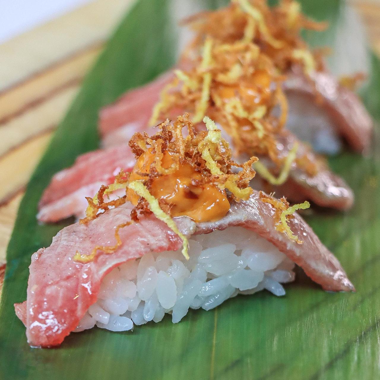 Nigiri de atún de Sushita Chinitas.