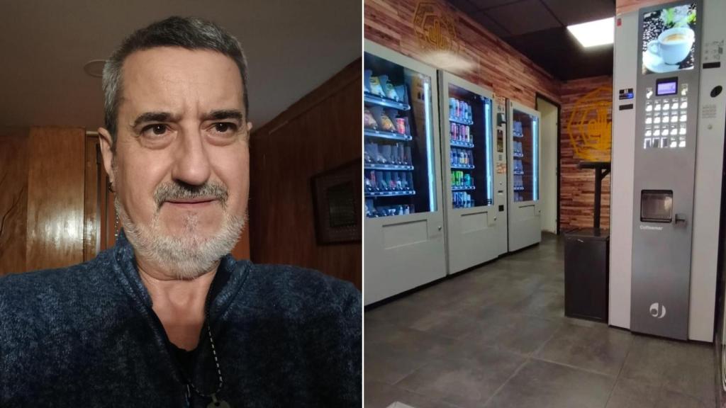 Félix Cardo y su negocio de máquinas vending en Teruel
