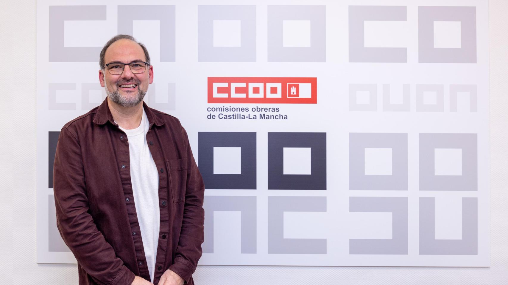 José Manuel Muñoz es el secretario de Política Institucional y Desarrollo Territorial de CCOO Castilla-La Mancha.