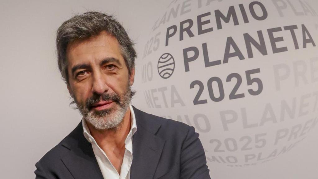 Juan del Val, tras ganar el Premio Planeta 2025.