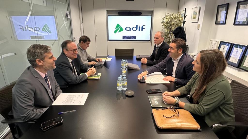 Reunión entre Adif y la Diputación de Pontevedra