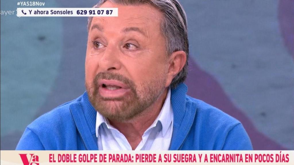 José Manuel Parada, hablando de su 'suegra'.