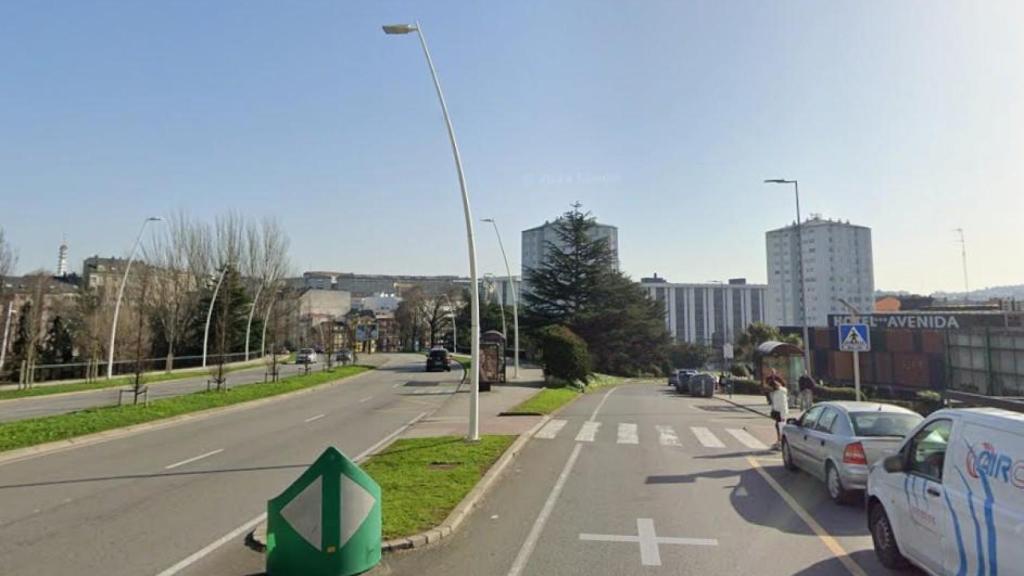 Atropellan en A Coruña a un joven cuando cruzaba por un paso de peatones