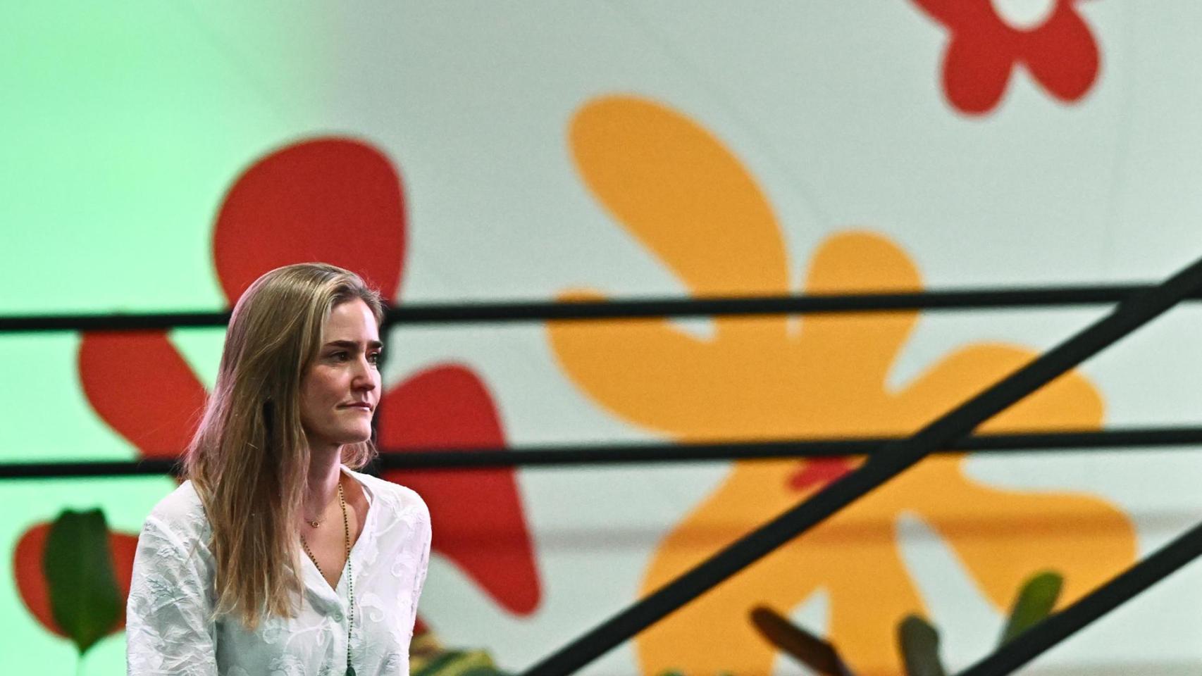 La vicepresidenta tercera y ministra de Transición Ecológica de España, Sara Aagesen, en la cumbre del clima de Belém.