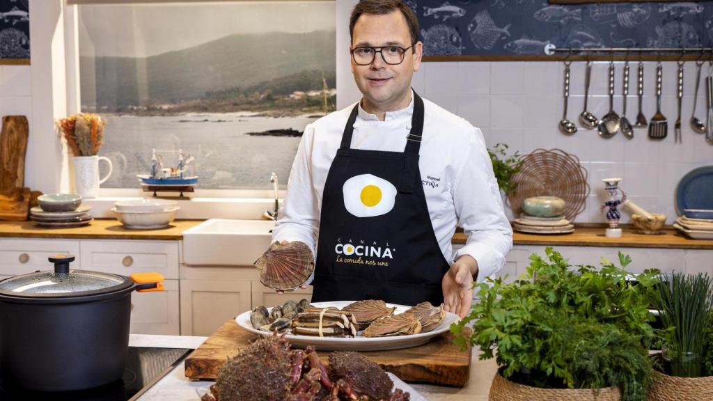Manuel Costiña, chef de 'Pasión por el pescado'.