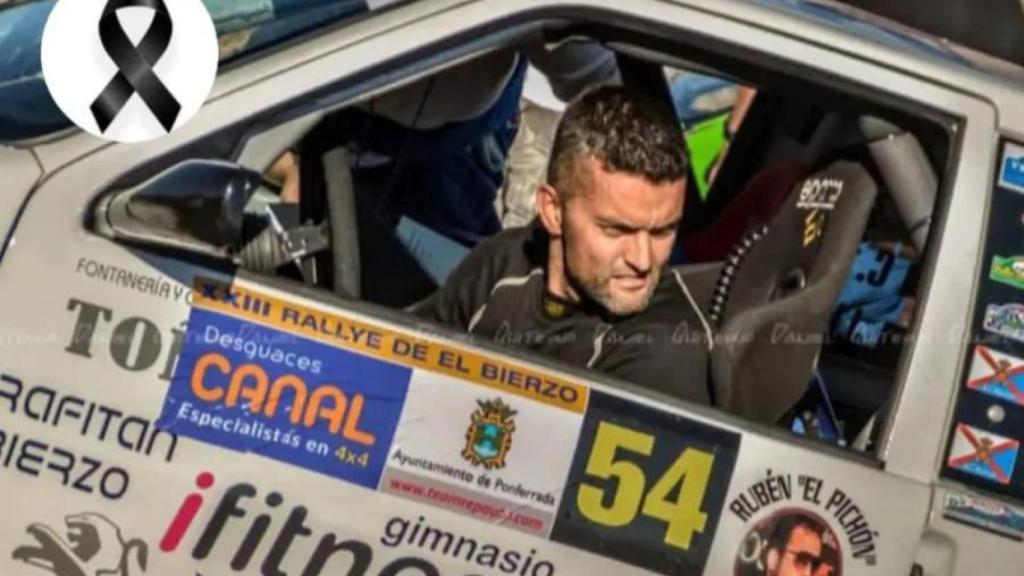 Carlos Fernández, el piloto leonés fallecido en Asturias