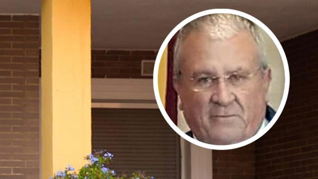 Un agente de la Guardia Civil, en uno de los registros realizados ayer en Almería, y la imagen del alcalde  de Fines, Rodrigo Sánchez.