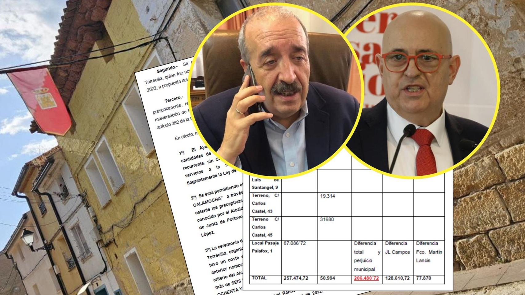 Manuel Rando, con la vivienda que se permutó a José Luis Campos y la denuncia de Teruel Existe.