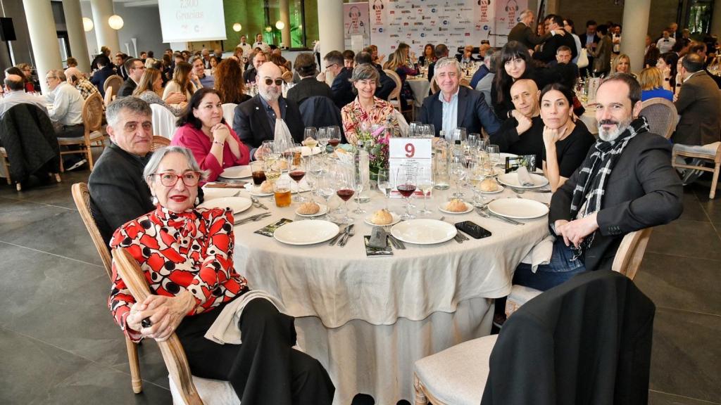 Algunos de los invitados al 20º aniversario de Radio Calamocha.