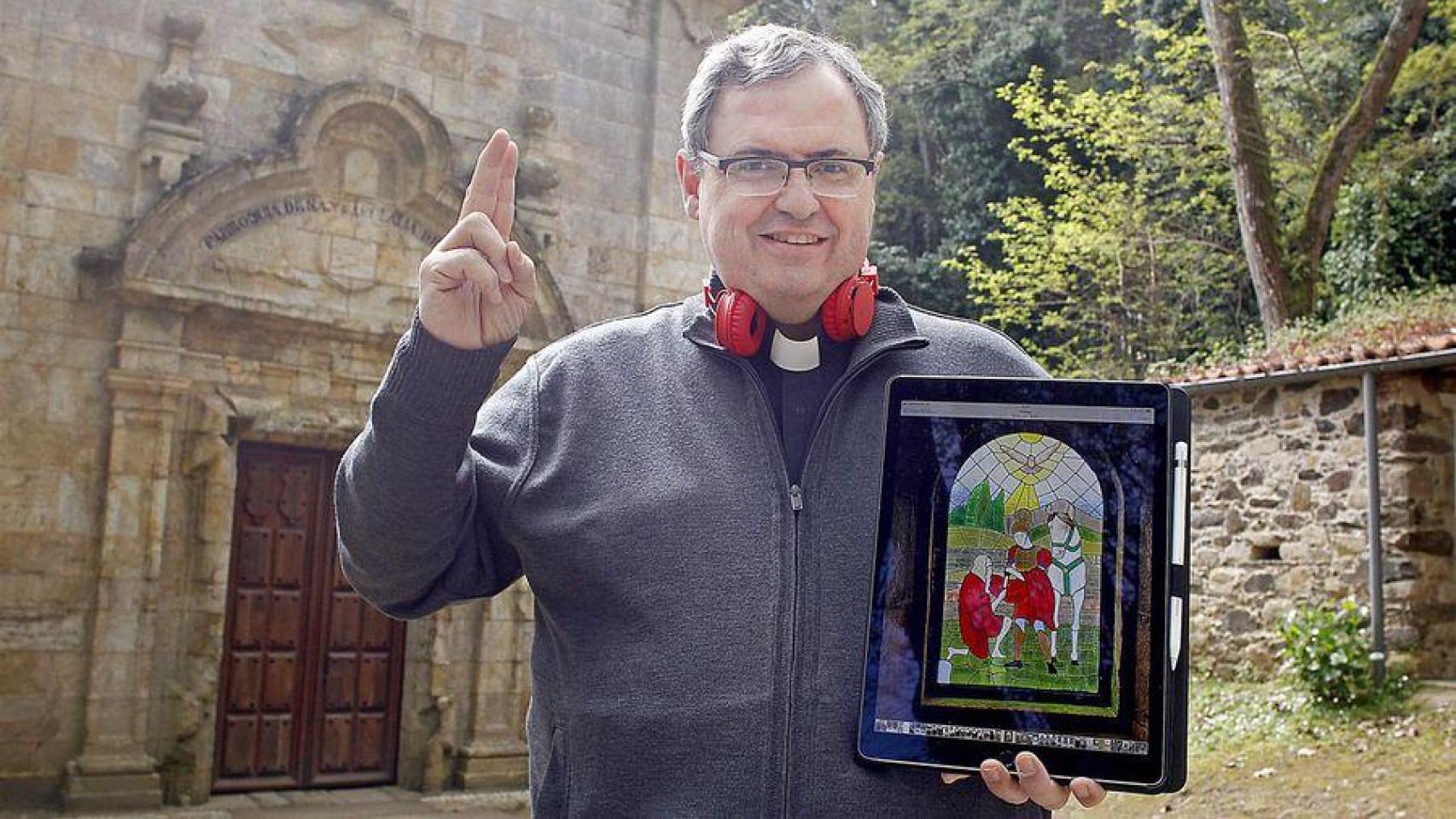 El padre José Carlos Alonso