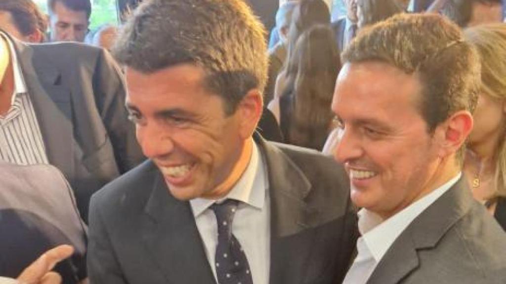 Javier Aureliano García y Carlos Mazón.