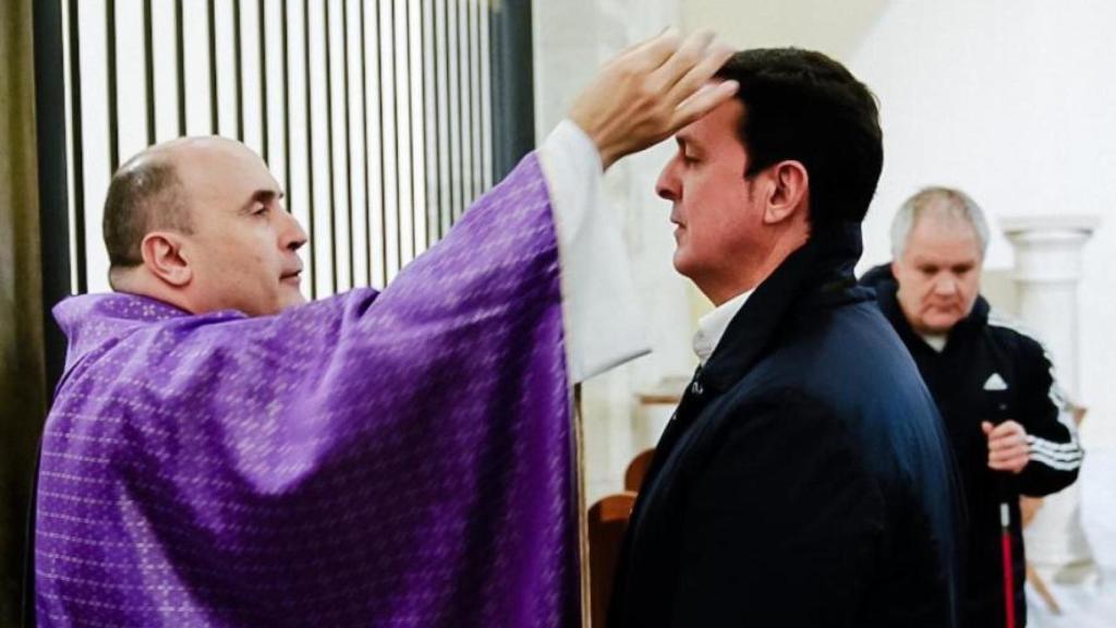 El presidente de la Diputación Provincial de Almería, un Miércoles de Ceniza.