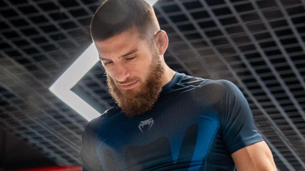 Aleksandre Topuria, en un entrenamiento