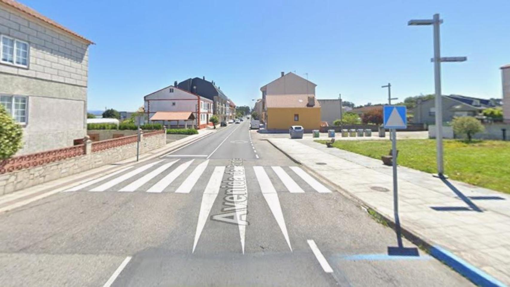 Avenida da Ponte, A Illa de Arousa.