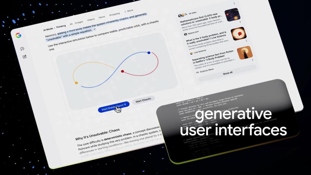 Gemini 3 generando gráficas
