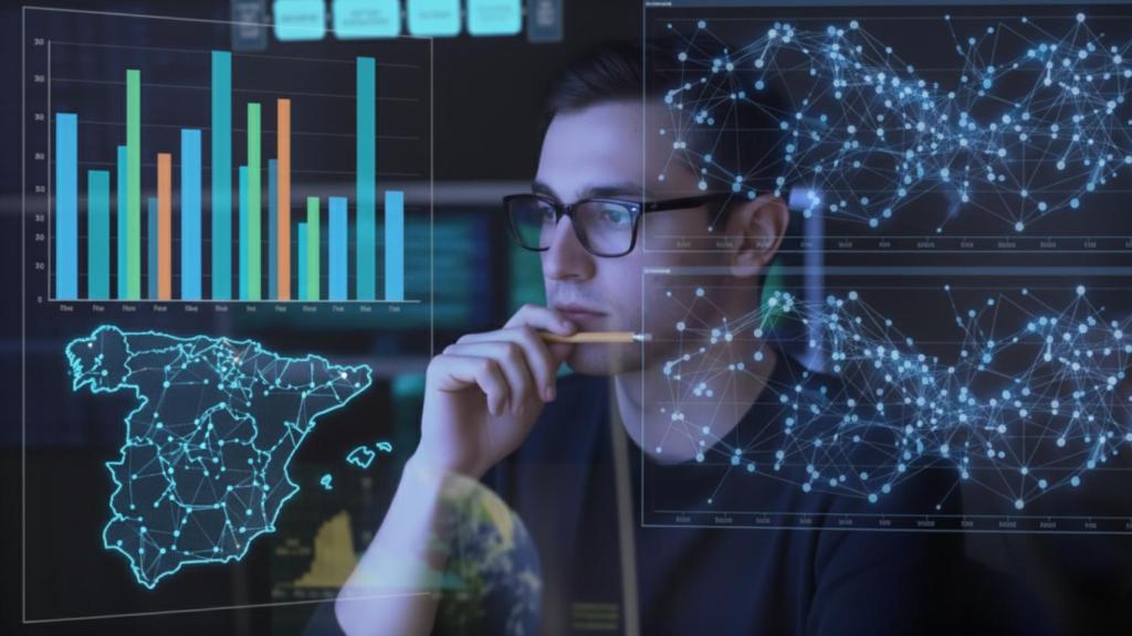 Montaje de un analista de datos