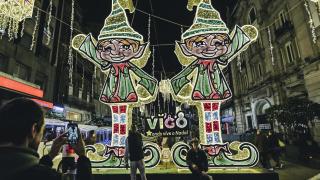 Recorrido fotográfico por las luces de Navidad de Vigo