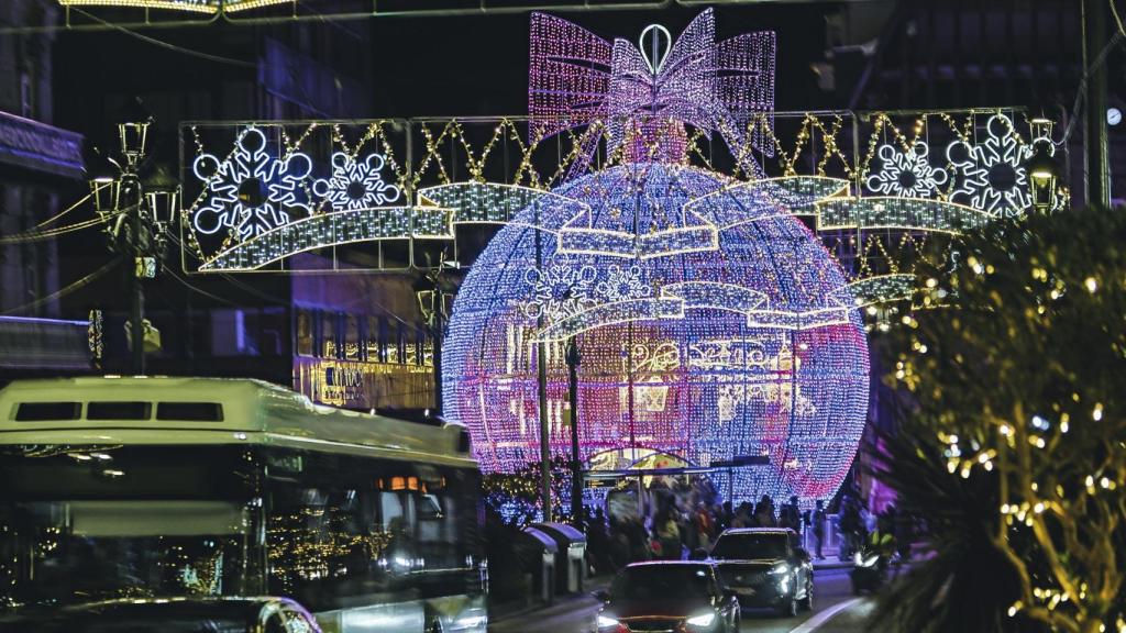 Recorrido fotográfico por las luces de Navidad de Vigo