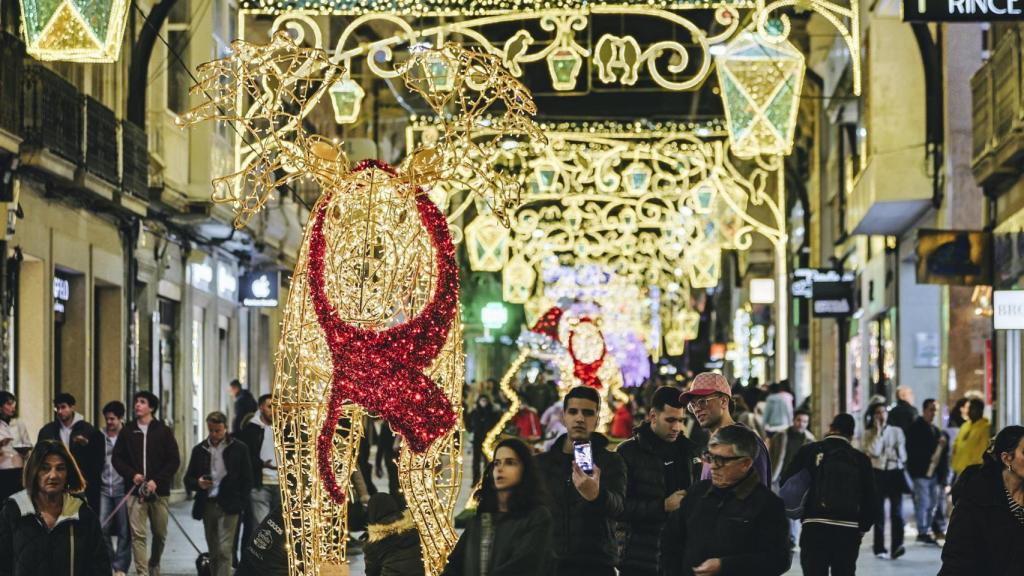 Recorrido fotográfico por las luces de Navidad de Vigo