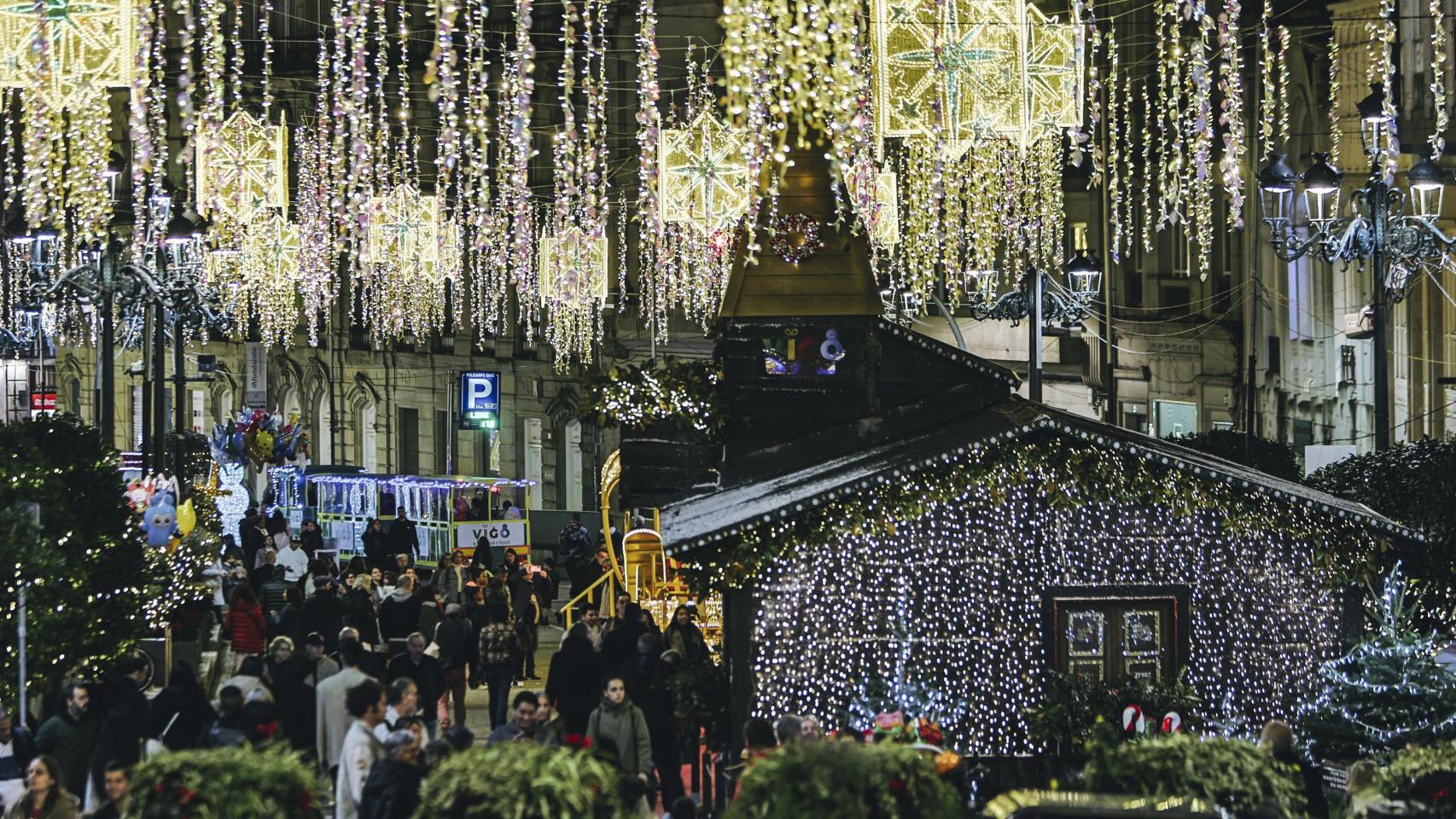 Imagen de la Navidad de Vigo.