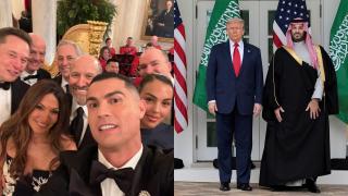Cristiano, la estrella de la cena de gala por Bin Salman en la Casa Blanca