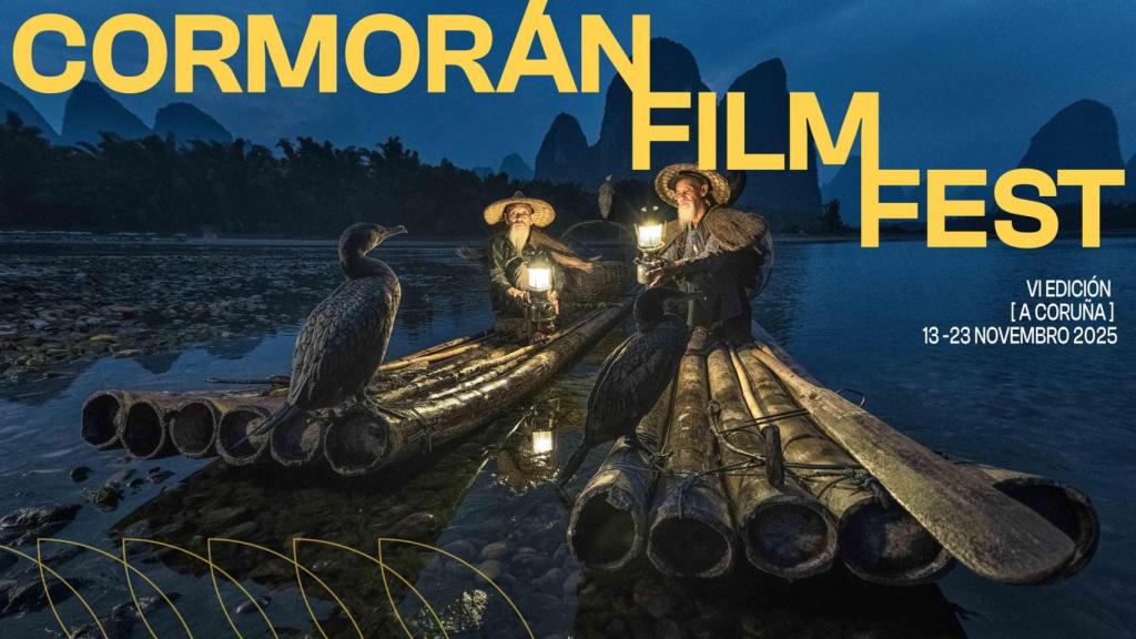 Cartel de la edición 2025 del Cormorán Film Fest