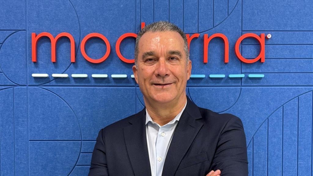 Pablo Álvarez, director general de Moderna en España.
