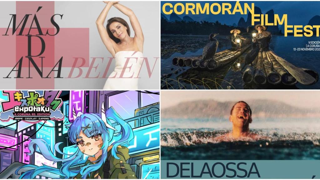 Todo lo que puedes hacer este fin de semana en A Coruña: Ana Belén, Expotaku, Cormorán Film Fest...