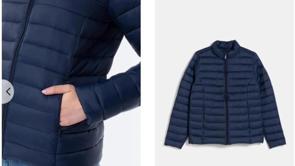 Chaqueta ligera acolchada.