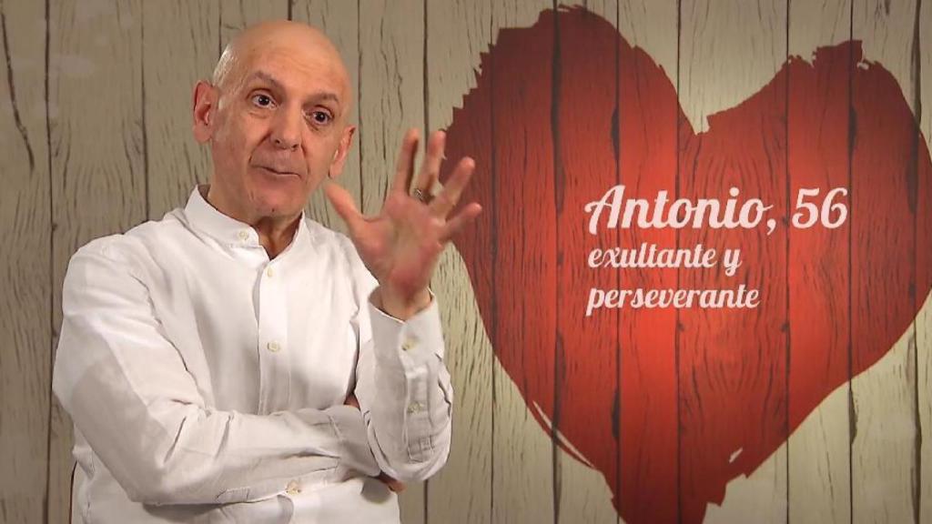 Antonio, soltero de 56 años
