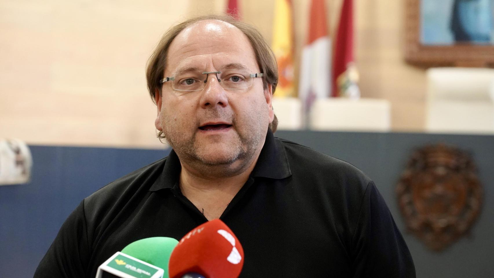 El alcalde de La Bañeza, el popular Javier Carrera, en una imagen de archivo