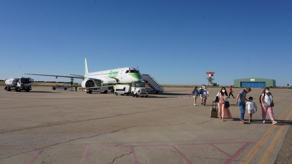 Un vuelo de Binter entre Valladolid y Gran Canaria