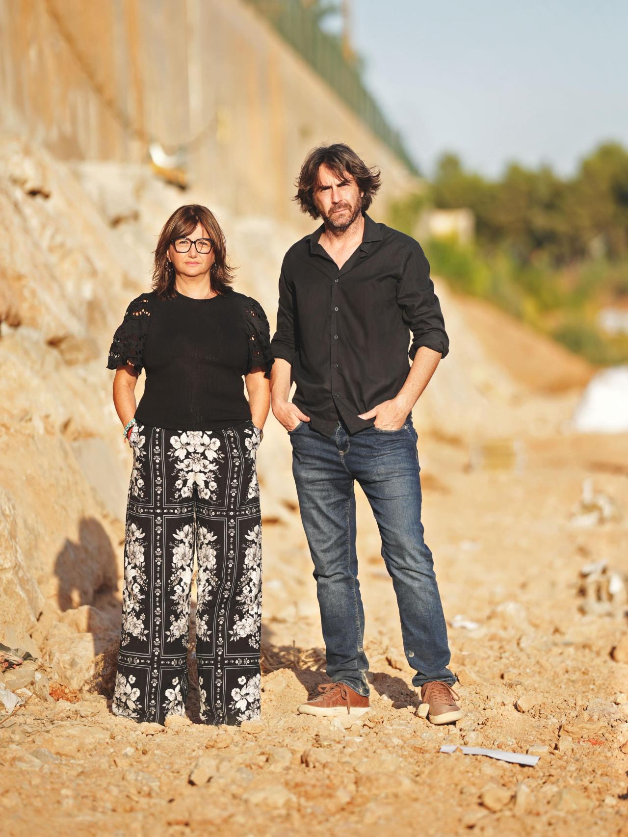 Retrato de los dos autores.