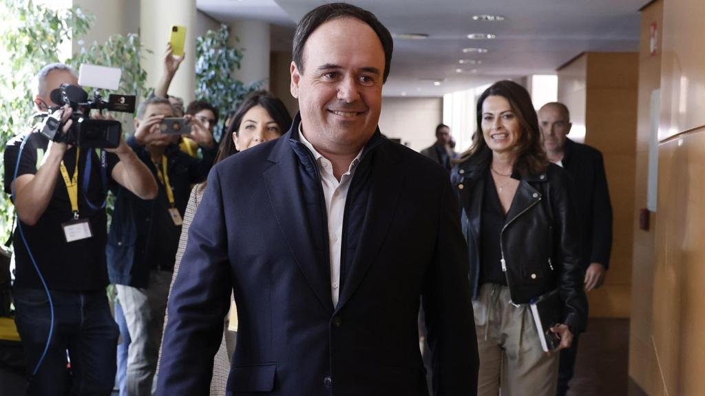 Juanfran Pérez Llorca registra de forma oficial su candidatura a la Presidencia de la Generalitat Valenciana. Rober Solsona / Europa Press